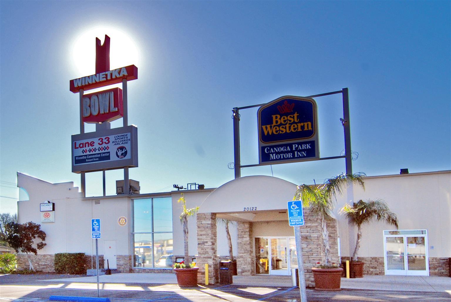 Best Western Canoga Park Motor Inn Los Angeles Esterno foto