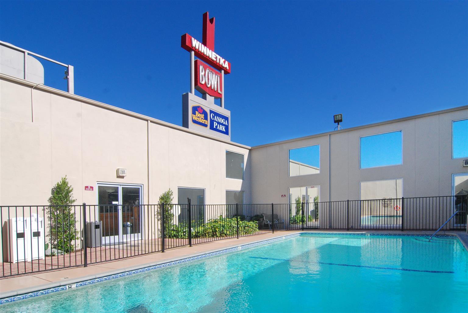Best Western Canoga Park Motor Inn Los Angeles Esterno foto